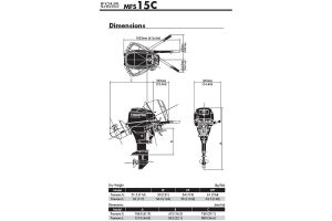 Tohatsu MFS 15 pk fourstroke | Buitenboordmotor