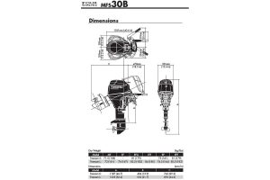 Tohatsu MFS 30 pk fourstroke | Buitenboordmotor