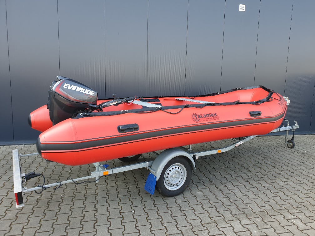 Talamex Heavy duty 450 | Evinrude 30 PK | Rubberboot